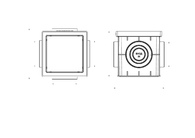 Чертеж Дождеприемника Gidrolica Point ДП-20.20